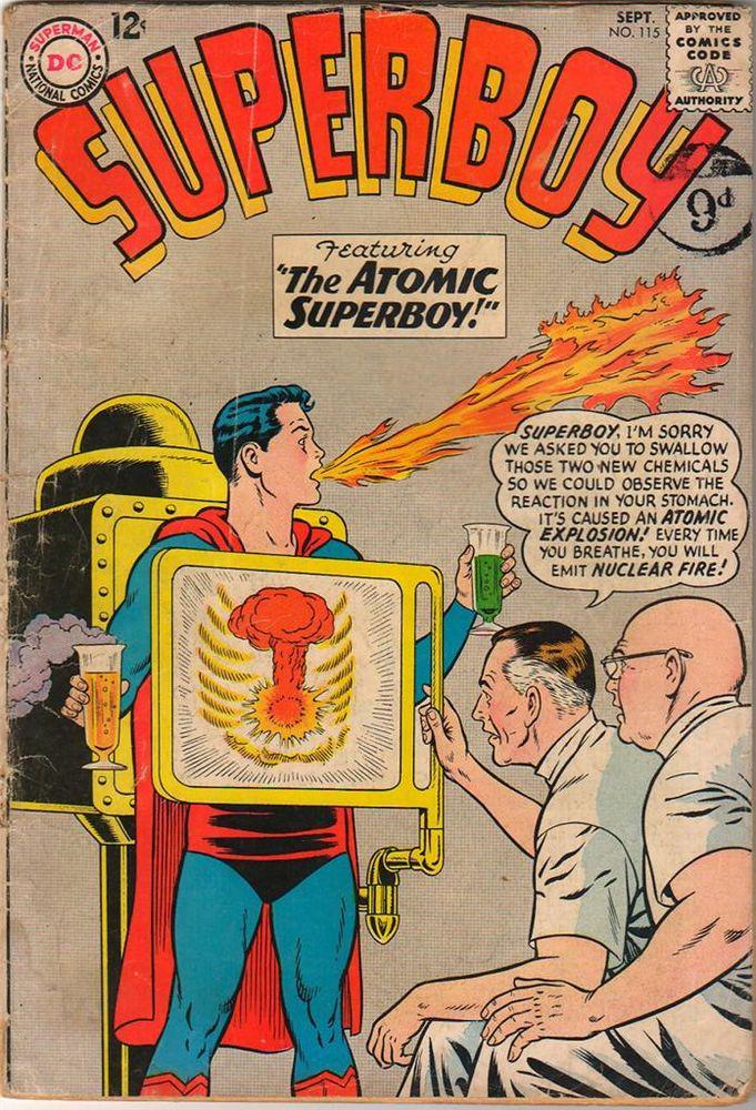 Atomic Superboy Mapping Oil